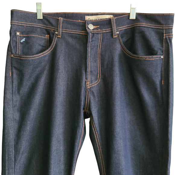 TAILOR VINTAGE Connecticut Originals Canaan Slim Fit Stretch Jeans Men's 38 x 30 - Picture 4 of 16